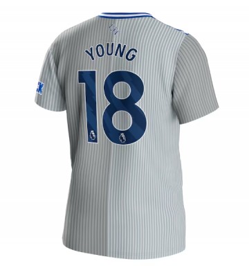 Everton Ashley Young #18 Replika Tredjetrøje 2023-24 Kortærmet